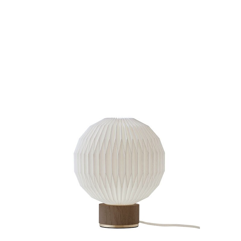 Le Klint - Le Klint 375 XS bordslampa papperskärm/rökt ek