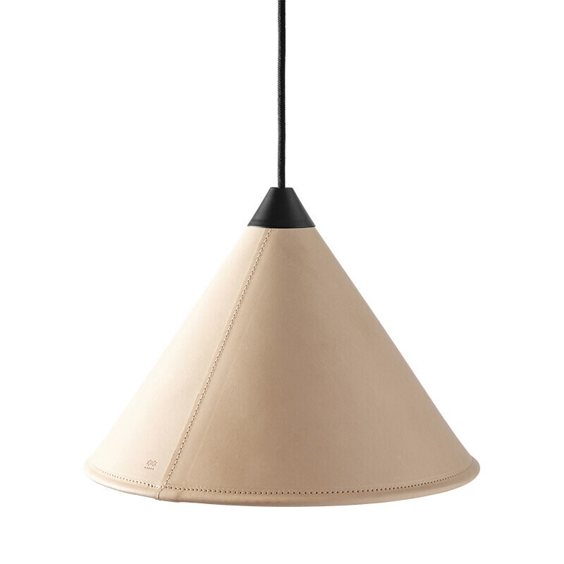 Leather Cone Namibia Ø45 taklampa crude nature