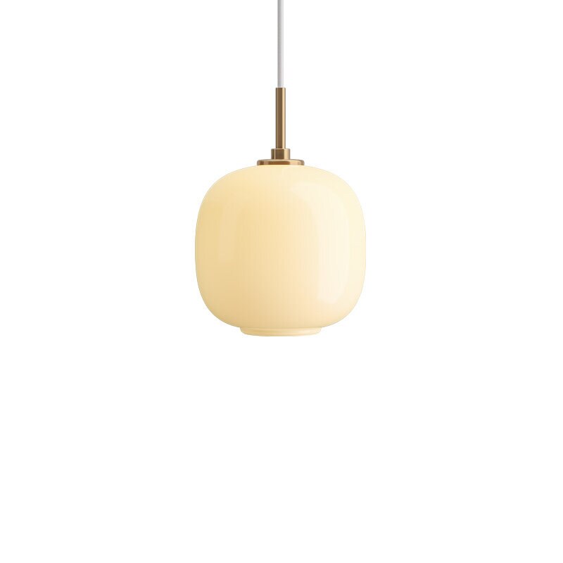 Louis Poulsen - VL 45 Radiohus Ø175 taklampa Brass/Glossy Pale Yellow
