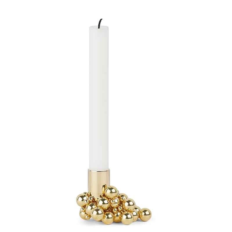 Molekyl 1 ljusstake mässing