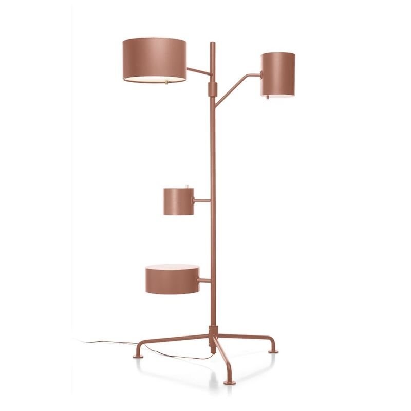 Statistocrat Golvlampa RAL 3012 Beige red
