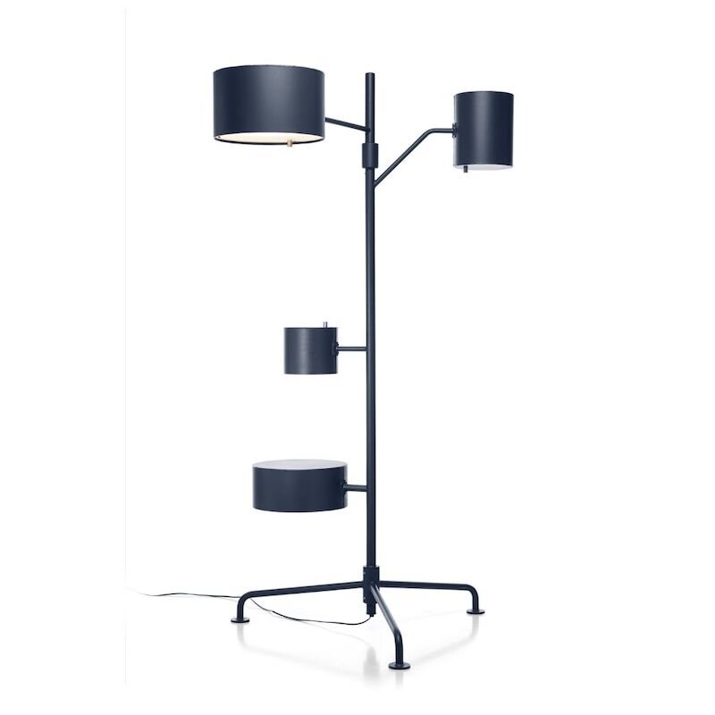 Statistocrat Golvlampa RAL 5008 Grey blue