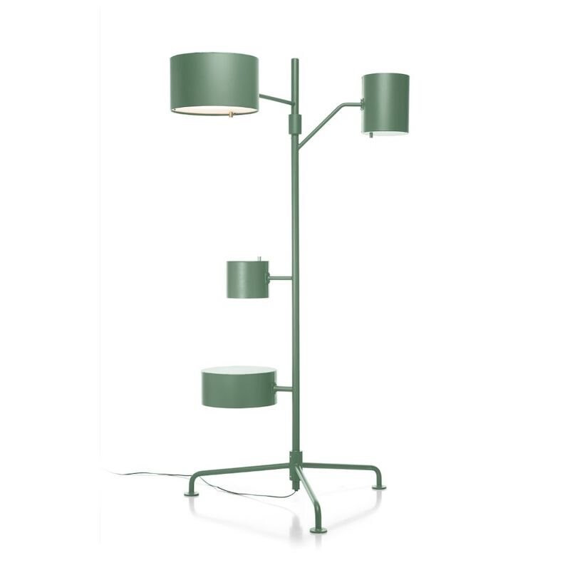 Statistocrat Golvlampa, RAL 6021, Pale Green
