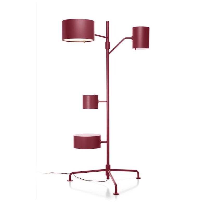 Statistocrat Golvlampa RAL 3003 Ruby Red