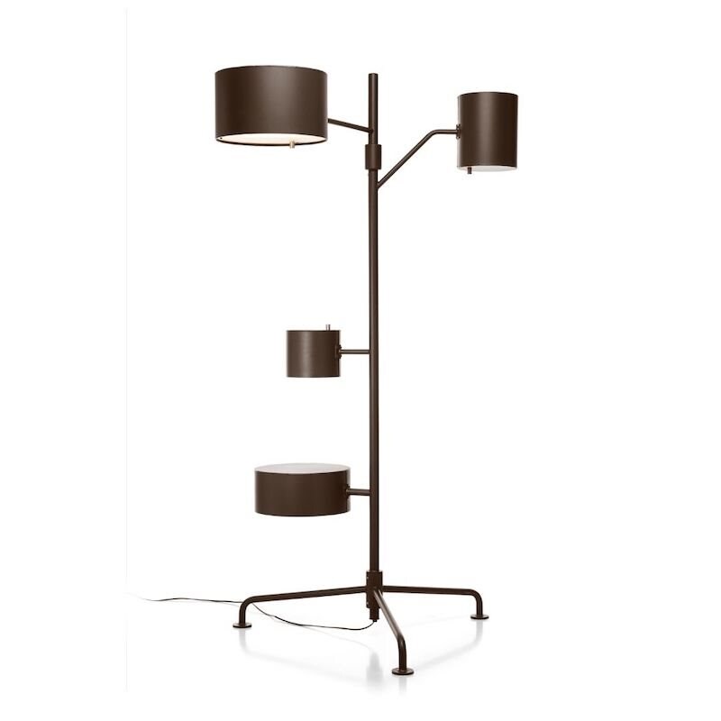 Statistocrat Golvlampa, RAL 8014, Sepia brown