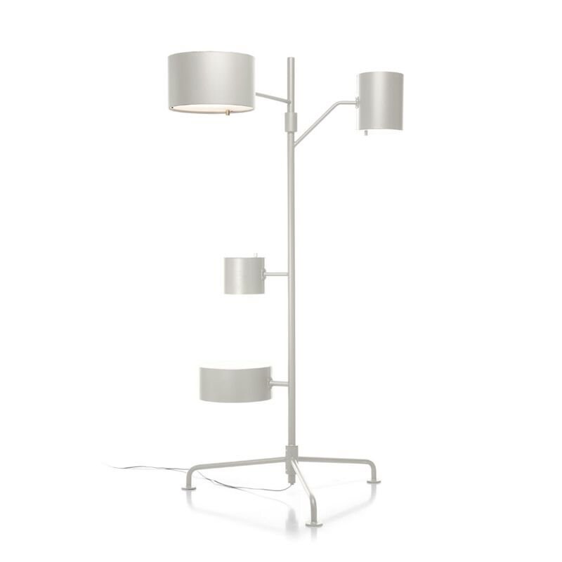 Statistocrat Golvlampa, RAL 9016, Traffic White