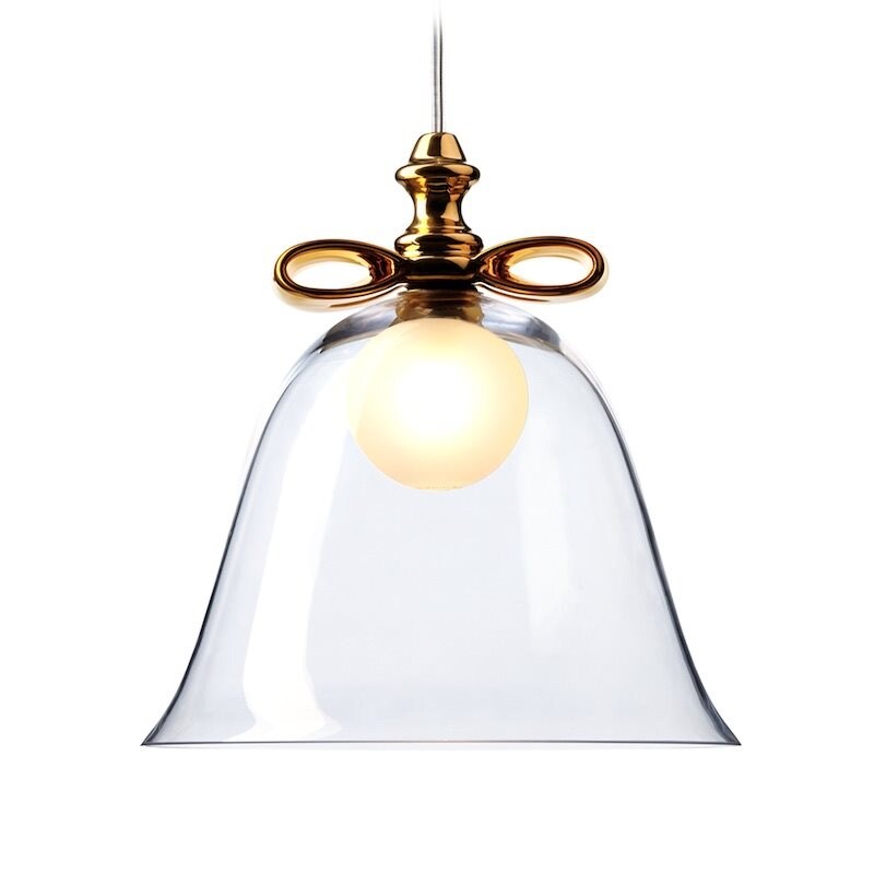 Moooi - Bell Lamp taklampa gold-transparent
