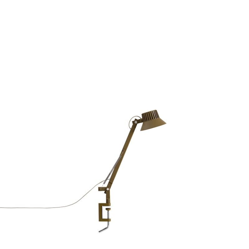 Muuto - Dedicate S1 bordslampa kläm Brungrön