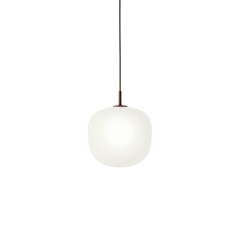 Muuto - Rime taklampa Ø25 cm Mörkröd