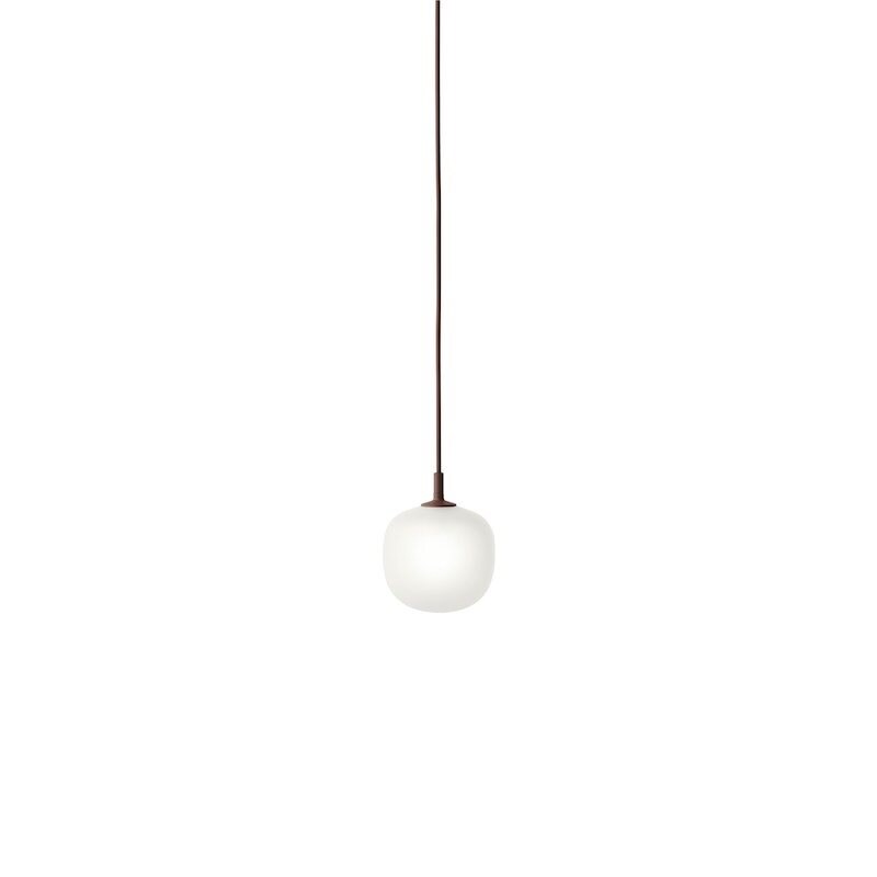 Rime taklampa Ø 12 cm Mörkröd