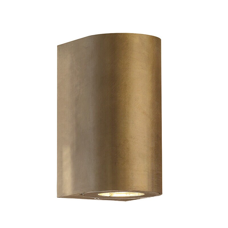 Nordlux - Canto Maxi 2 vägglampa mässing