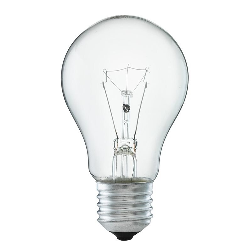 Glödlampa 150W klar E27 normal