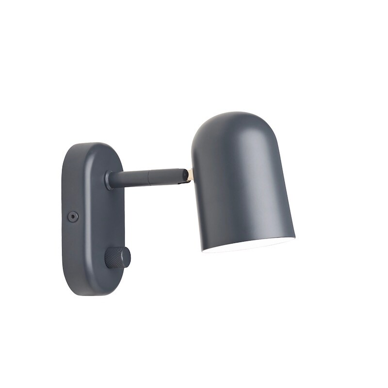 Buddy Vägglampa mörk grå