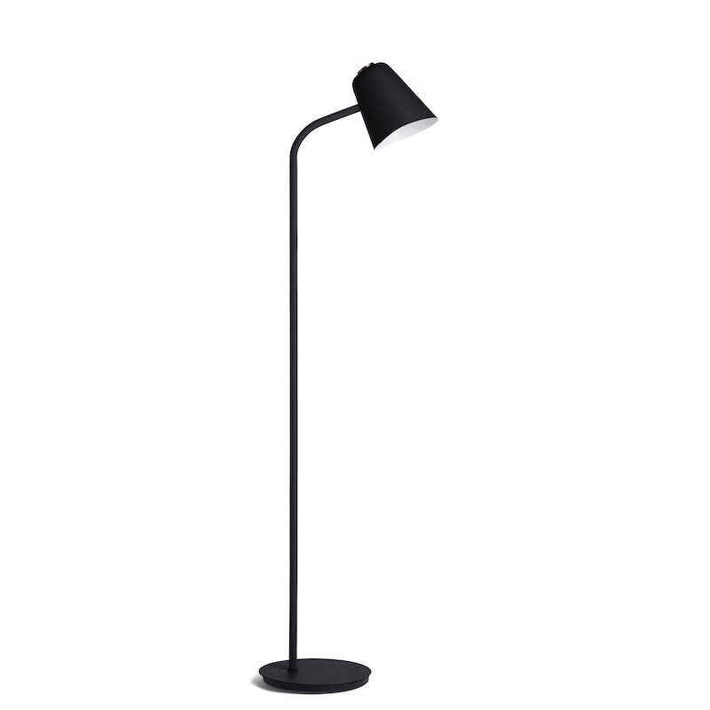 Me dim golvlampa svart