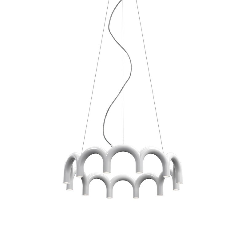 Arch Circle 98 taklampa vit