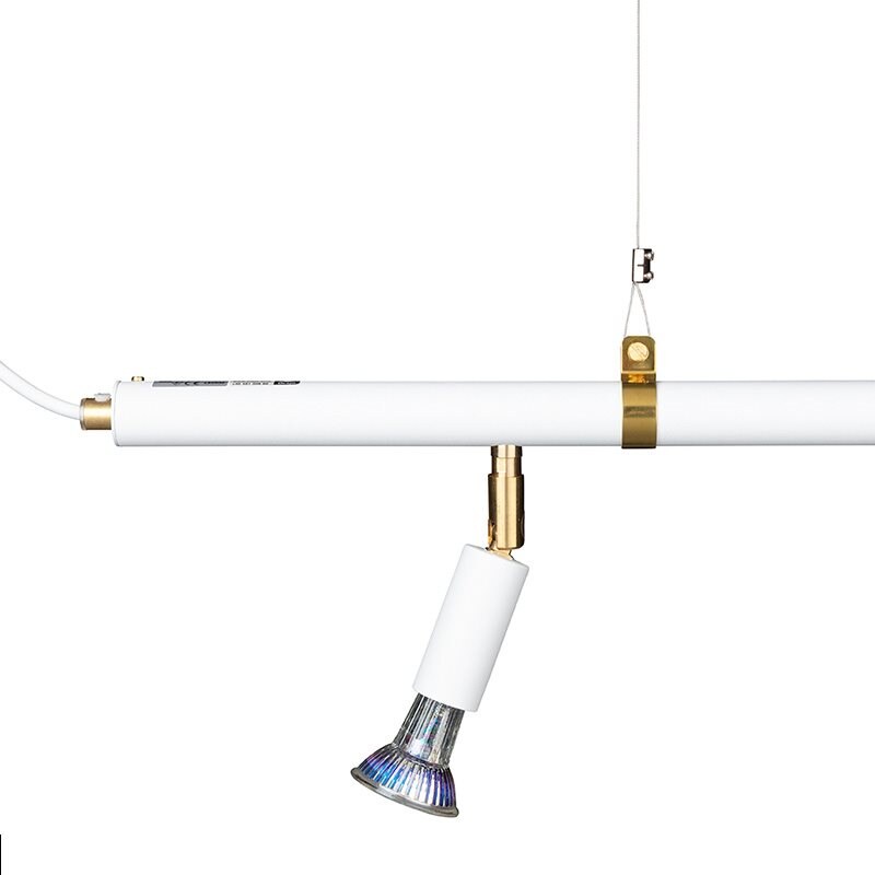 Örsjö Belysning - Mässingsomtag med 3 meter vajer (per 2 st)