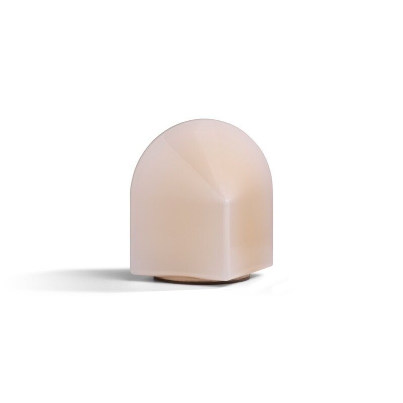 HAY - Parade 160 bordslampa blush pink glass
