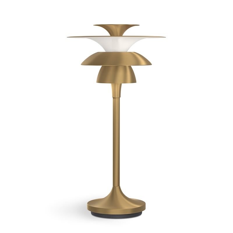 Picasso bordslampa H350 antikmässing