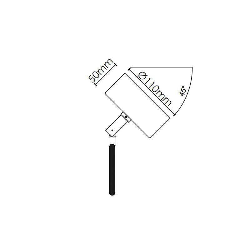 RUBN - Takkopp Angled stål