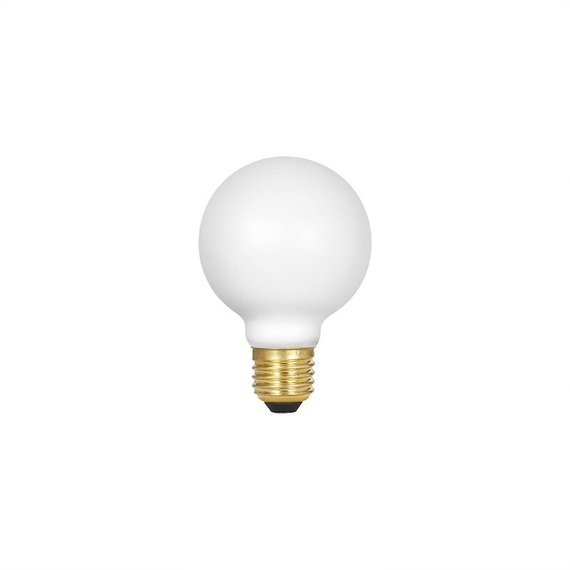 E27 75mm Matt opal 6W 480lm Dim To Warm