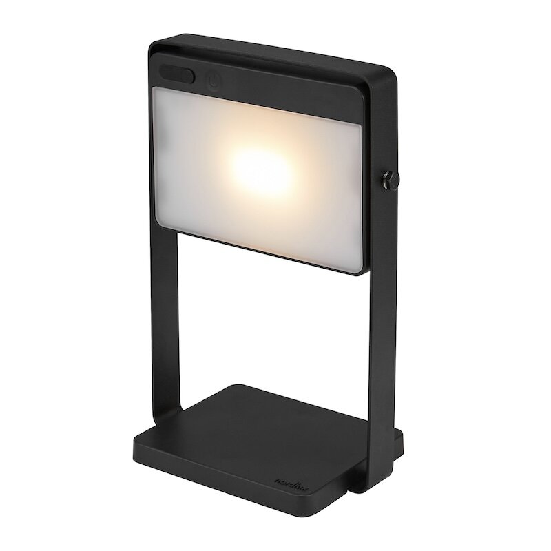 Saulio Solcell portabel bordslampa svart
