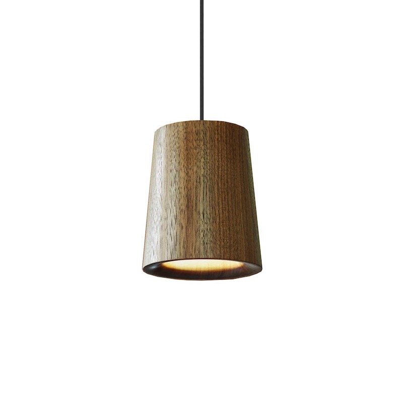 Terence Woodgate - Solid cone taklampa valnöt