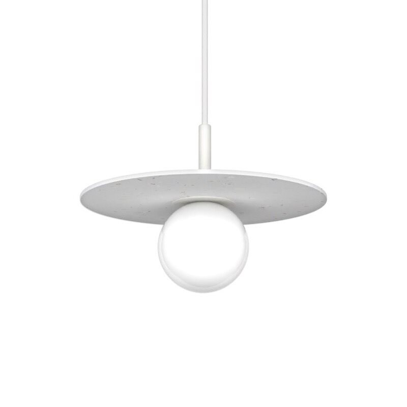 Swedish Ninja - Pluto Small taklampa Candycotton White