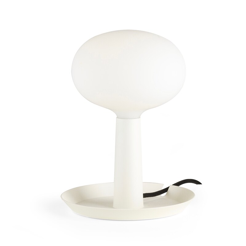 Tray bordlampa vit