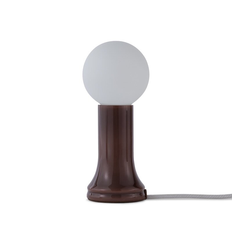 Tala - Shore bordslampa bottle brown