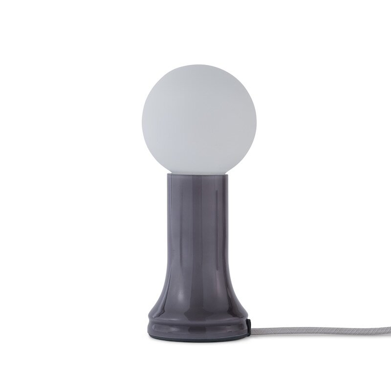 Shore bordslampa smoke grey