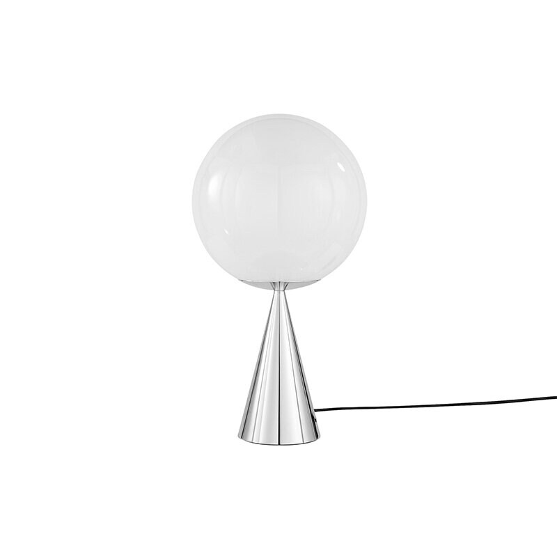 Tom Dixon - Globe Fat bordslampa opal/silver