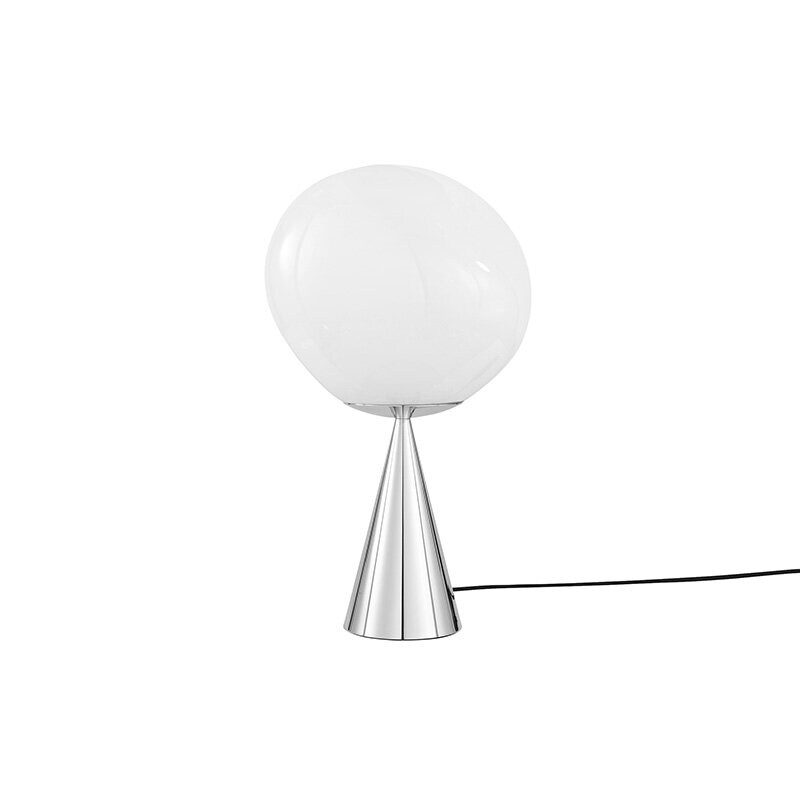 Tom Dixon - Melt Cone Fat bordslampa opal/silver