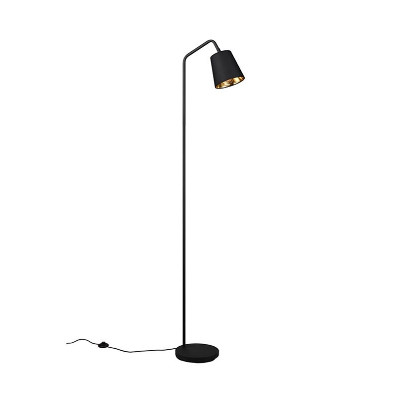 Trio Lighting - Buddy golvlampa svart