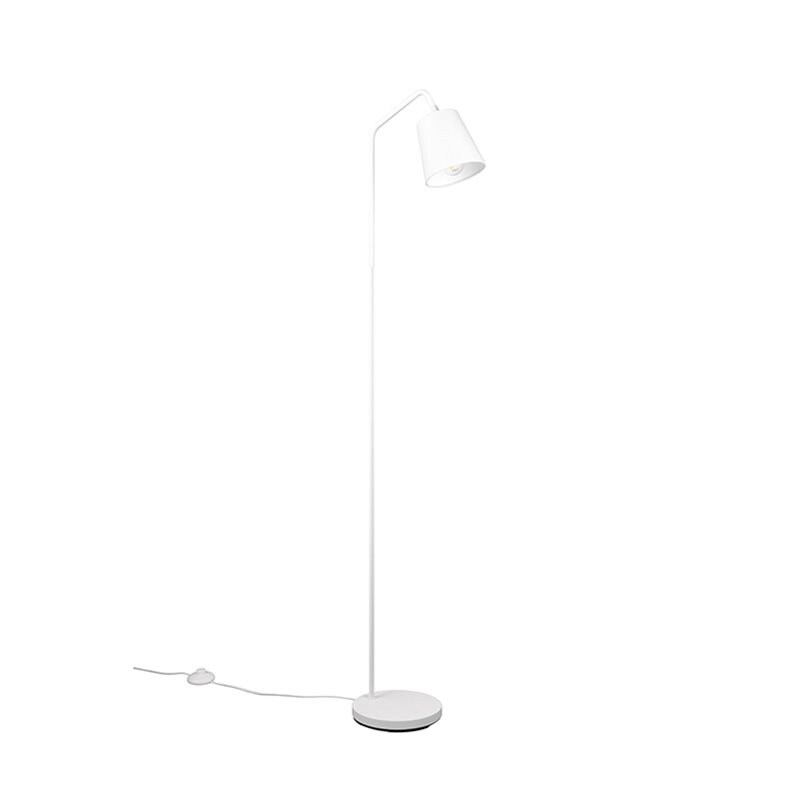 Trio Lighting - Buddy golvlampa vit