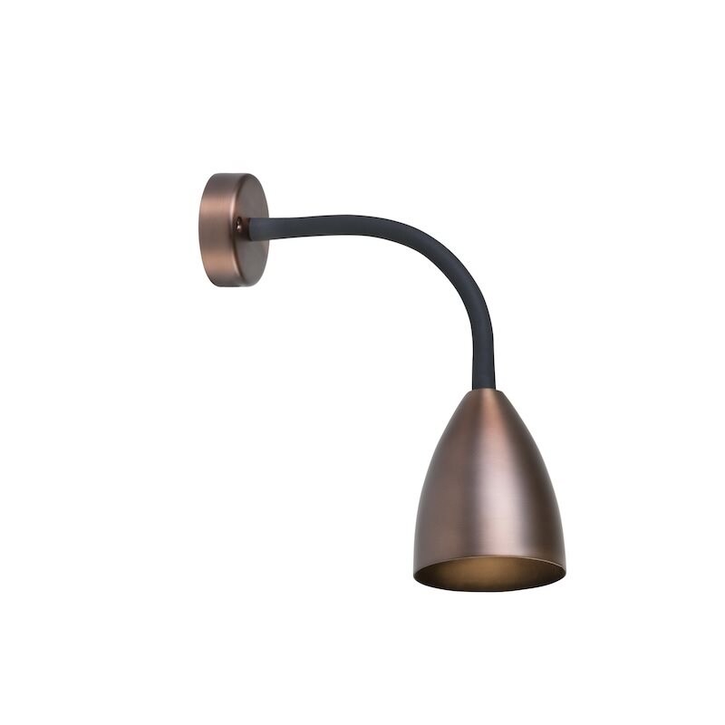 Trotsig Vägglampa oxid