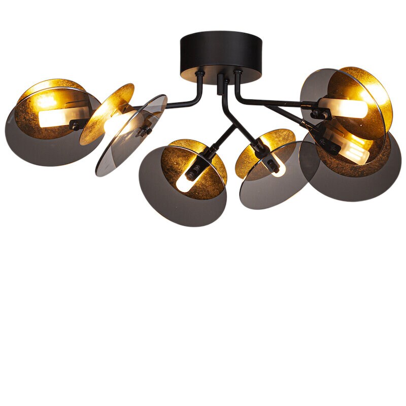 Turno plafond Ø66cm Matt svart