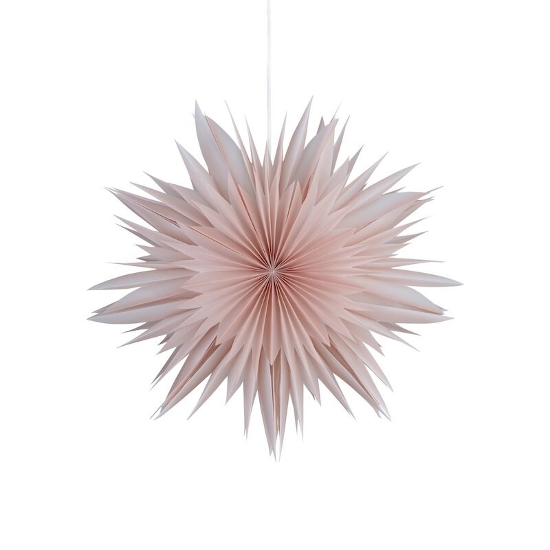 Alde & Lind - Twist Ø50 stjärna ljusrosa ombre