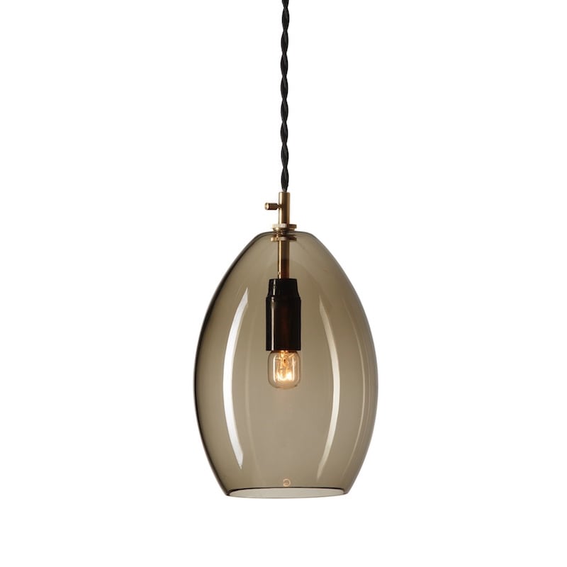 Northern - Unika large taklampa grå