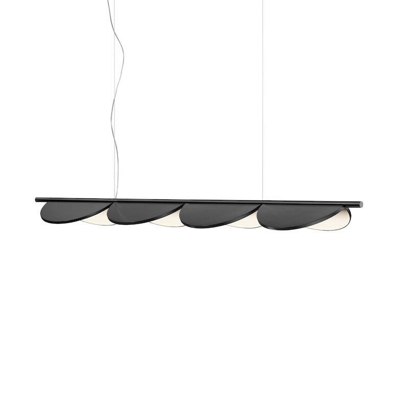FLOS - Almendra linear S4 taklampa antracite