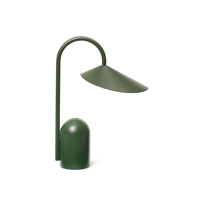 Ferm Living - Arum portabel bordslampa gräsgrön