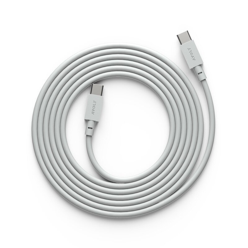 Avolt - Cabel 1 USB-C to USB-C 2m gotland grey