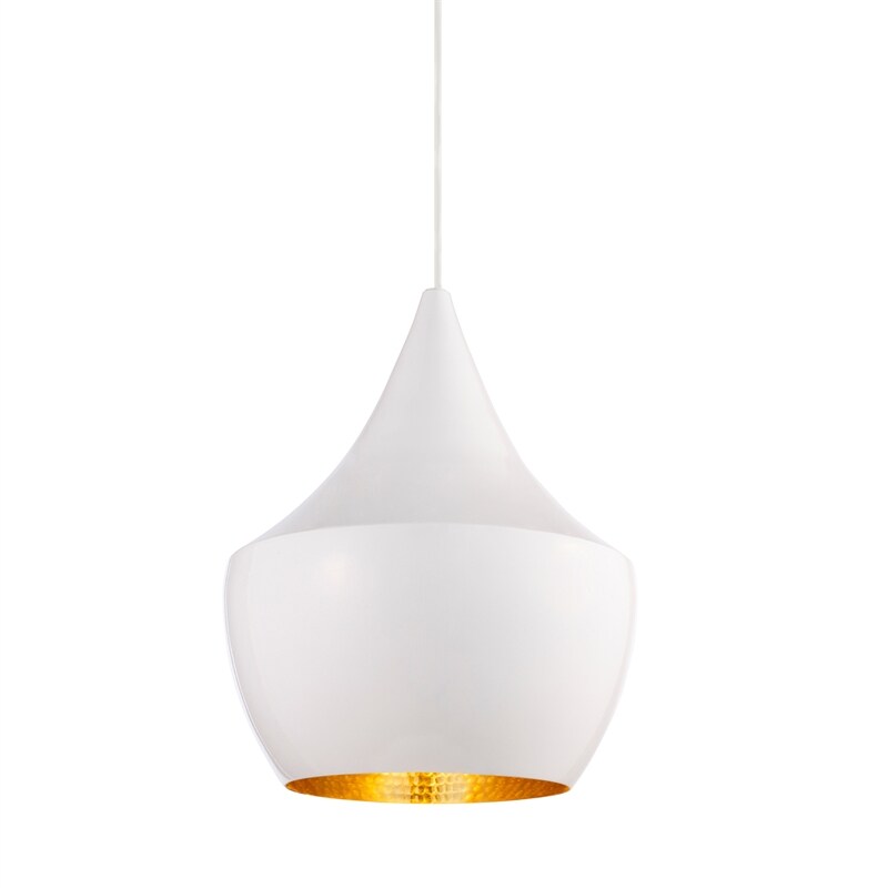 Tom Dixon - Beat Fat taklampa vit (utgår)