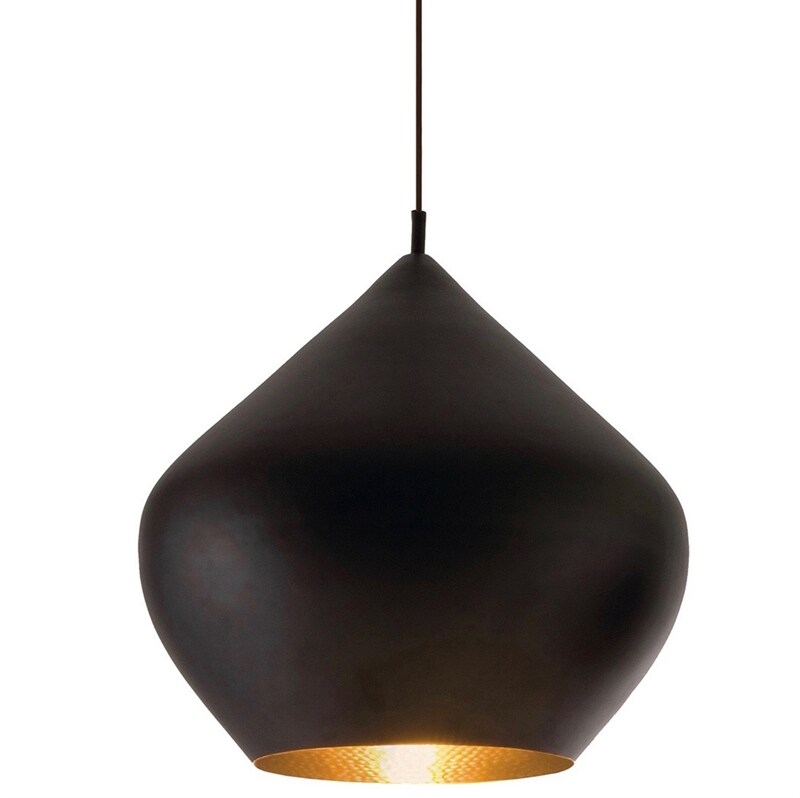 Beat Stout taklampa svart Tom Dixon Norrmalms Elektriska Beat Light Stout Taklampa Svart Tom Dixon