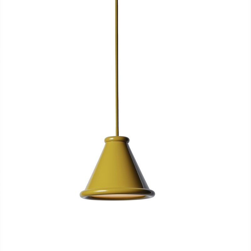 Belle Ø15 taklampa honey yellow