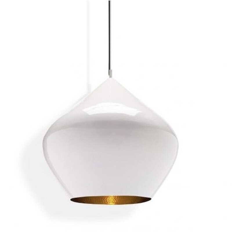Tom Dixon - Beat stout taklampa vit