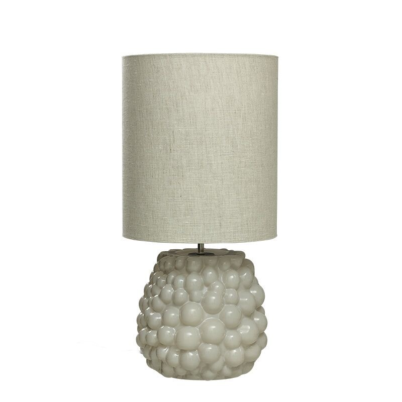 Aneta - Bubbles bordslampa, naturvit/beige