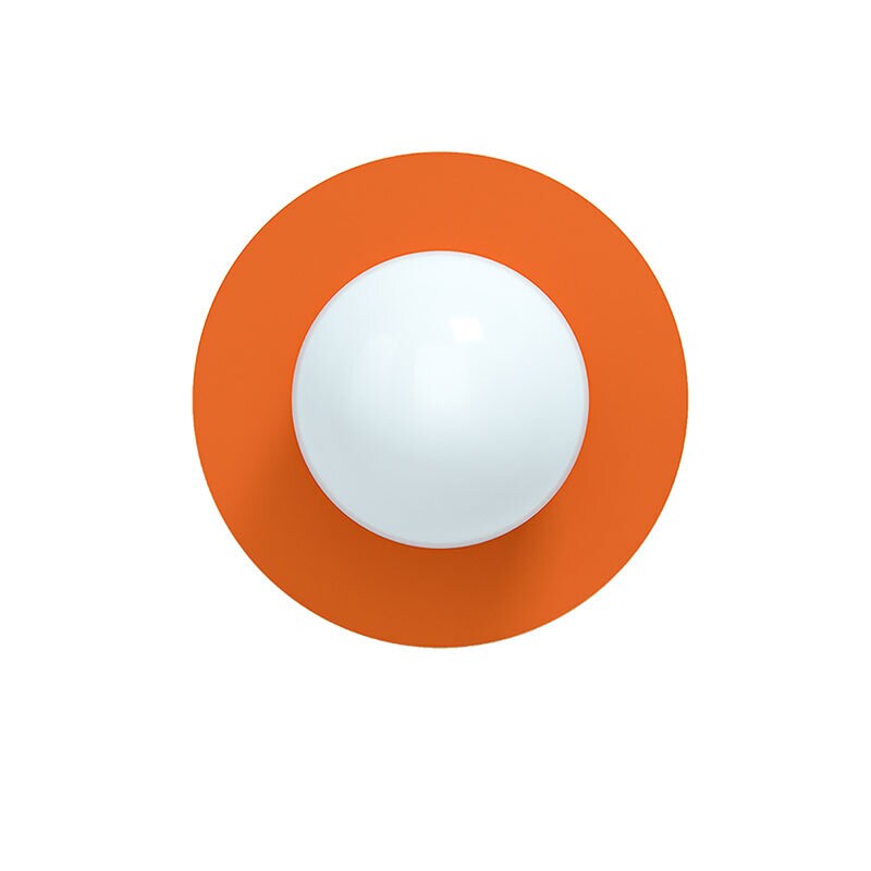 Candy big circle 360 L vägglampa Zesty Orange