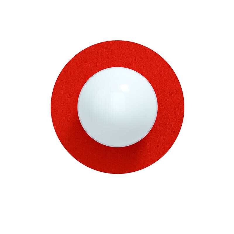 Swedish Ninja - Candy big circle 360 L vägglampa Strawberry Red