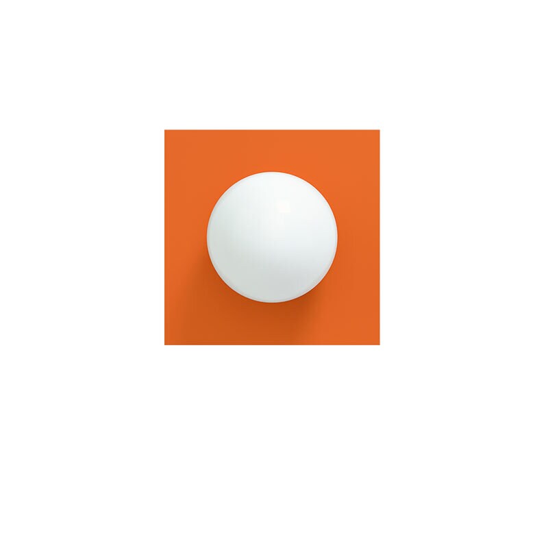 Candy little square S vägglampa Zesty Orange