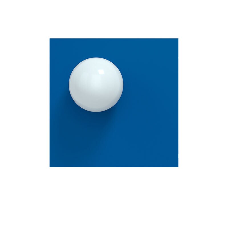 Candy big square S vägglampa Electric Blue